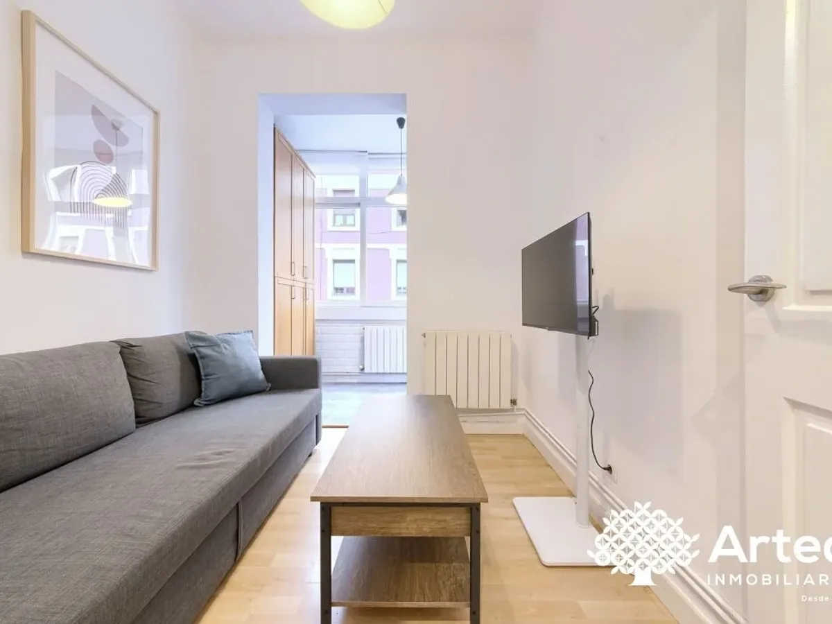 Alquiler de Temporada en Barrio de la Cruz (Begoña, Bilbao), 2 Habitaciones, Luminoso