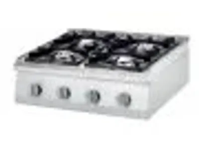 Fogão a gás de Bancada 4 queimadores 2X5+2X7 KW