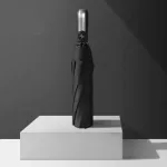 Parapluie Grand Format Résistant Parapluie Grand Format 108cm - Résistant Vent 16 Nervures - Poignée Bois - Automatique Parapluie 2 Personnes 2