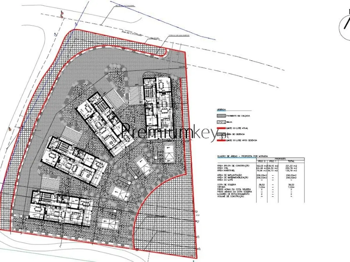 Terreno Urbano para construção de 8 moradias isoladas em Albufeira