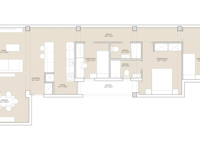 Piso con reforma integral en Arrancapins.