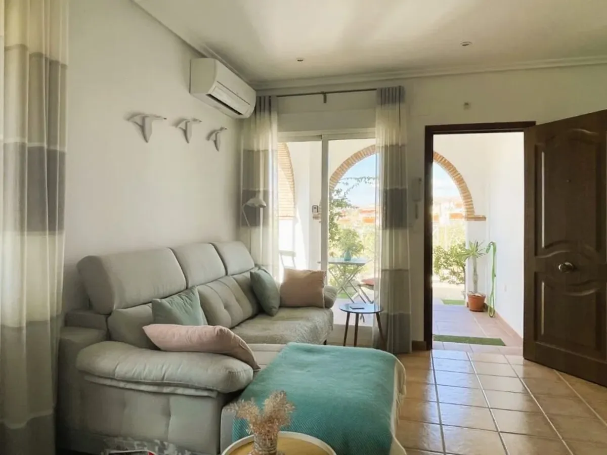 Fabulous 3-bedroom duplex with mountain views and garden in Vera playa