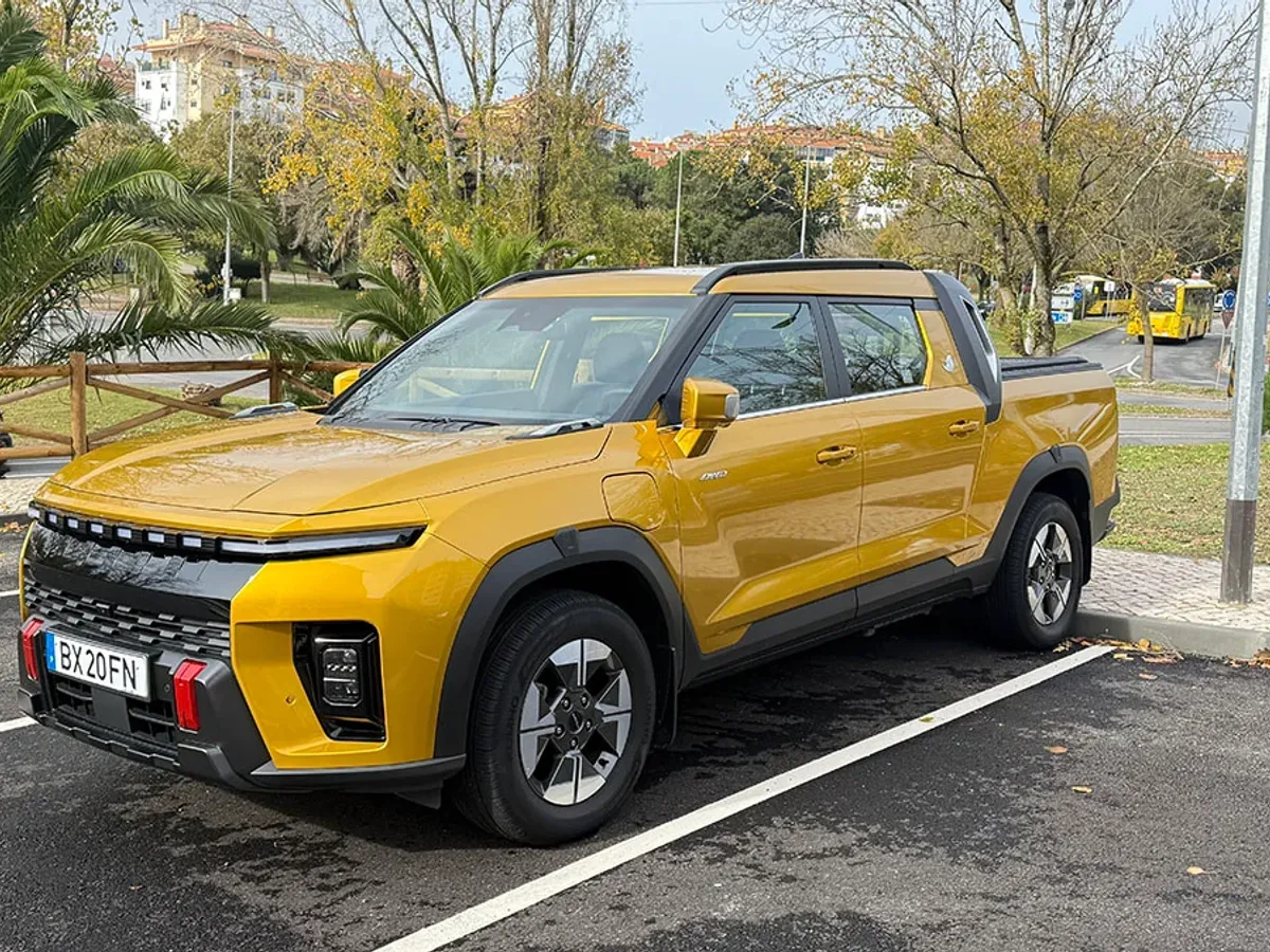KGM Musso EV: A pick-up elétrica com conforto de SUV