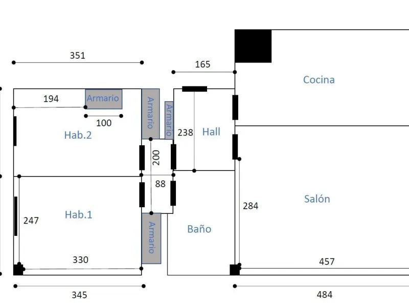 Piso en Tres Cantos situado en la zona de Primera Fase – Nuevo Tres Cantos