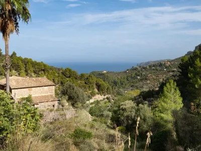 Espectacular finca en la montaña de Deyá.