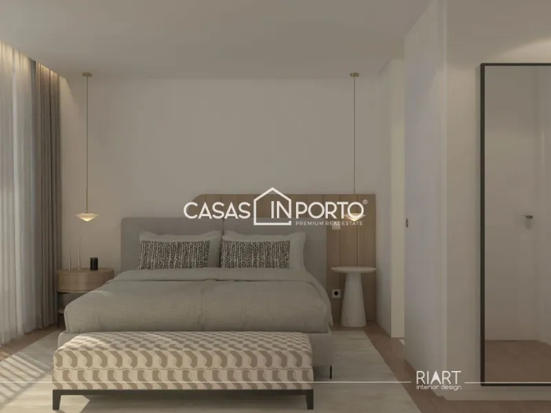 T2 Último Piso com varanda - Matosinhos Sul