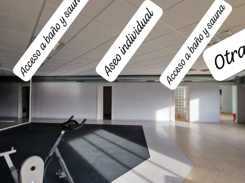 Local adaptado para un gimnasio en Obispo Romero s/n