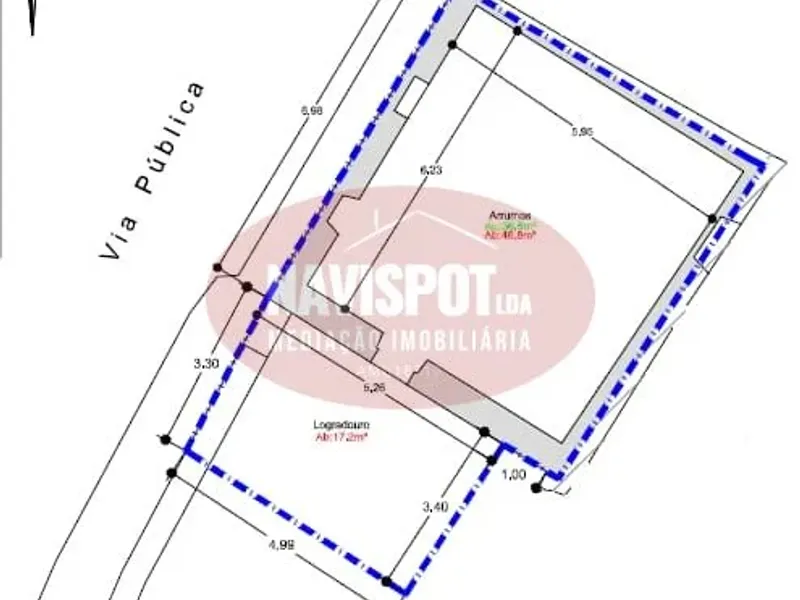 Ruina para recuperação em Casas Novas de Mares