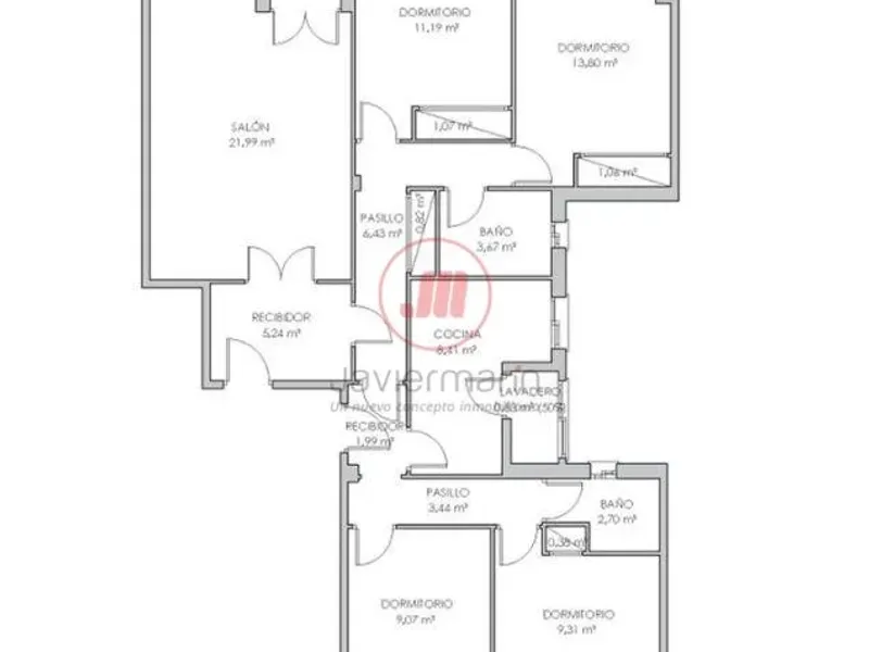 Venta de piso en Cáceres, Centro