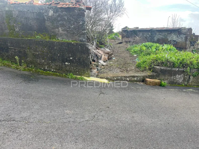 MORADIA TÉRREA E PALHEIRO COM TERRENO NA RAPOSEIRA-MADEIRA PARA RECUPERAR