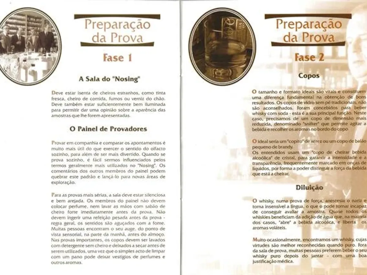 Brochura A arte de beber Whisky