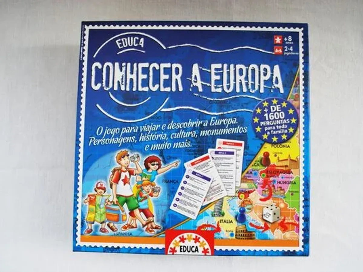 Jogo Conhecer a Europa 