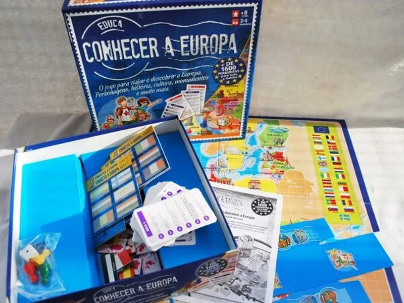 Jogo Conhecer a Europa 
