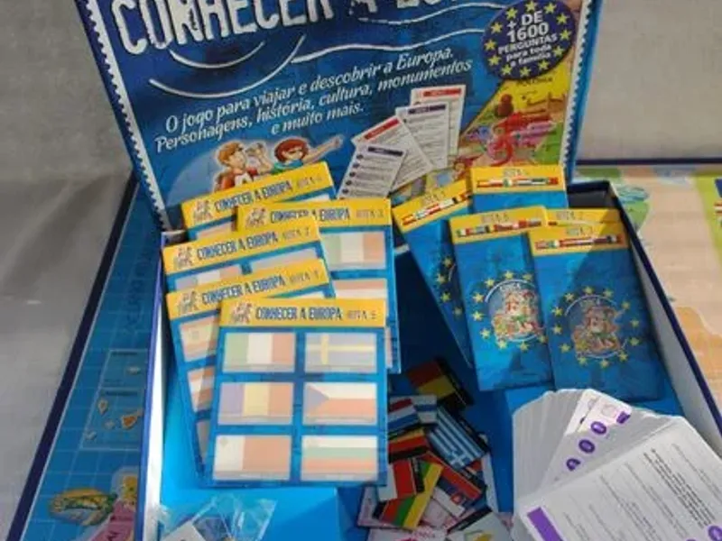 Jogo Conhecer a Europa 