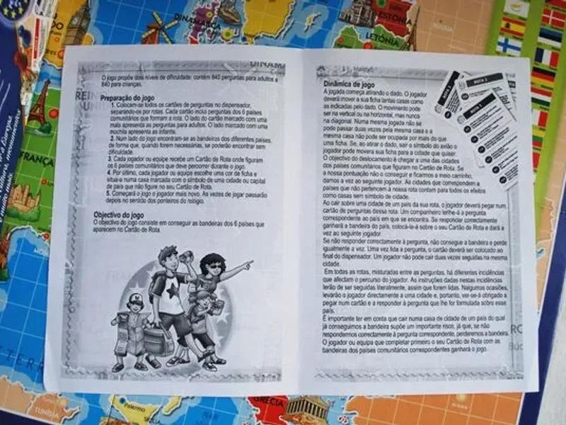 Jogo Conhecer a Europa 