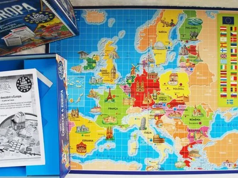 Jogo Conhecer a Europa 