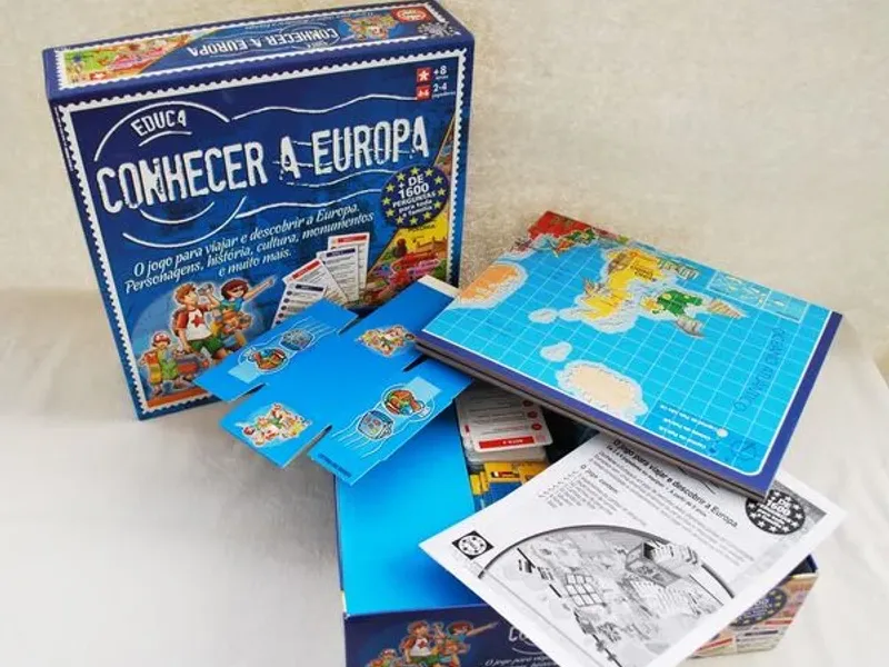 Jogo Conhecer a Europa 