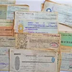 Documentos antigos – Letras bancárias antigas  1
