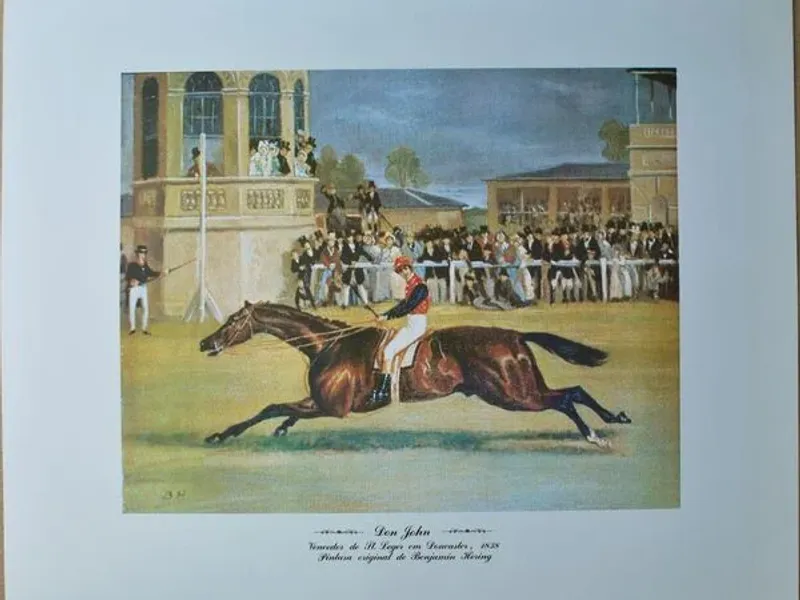 Reprodução em serigrafia -gravura Don John de 1838