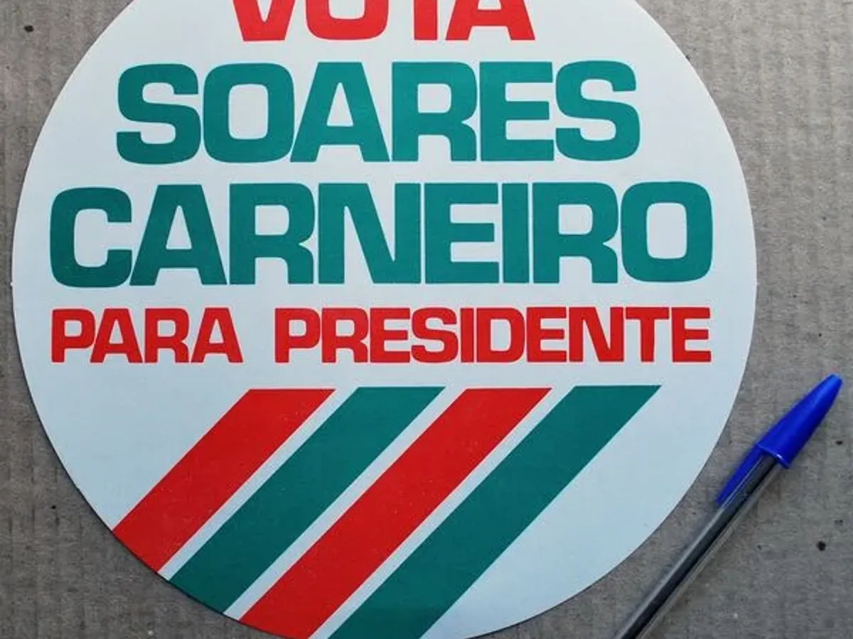 Cartaz redondo Soares Carneiro 1980 