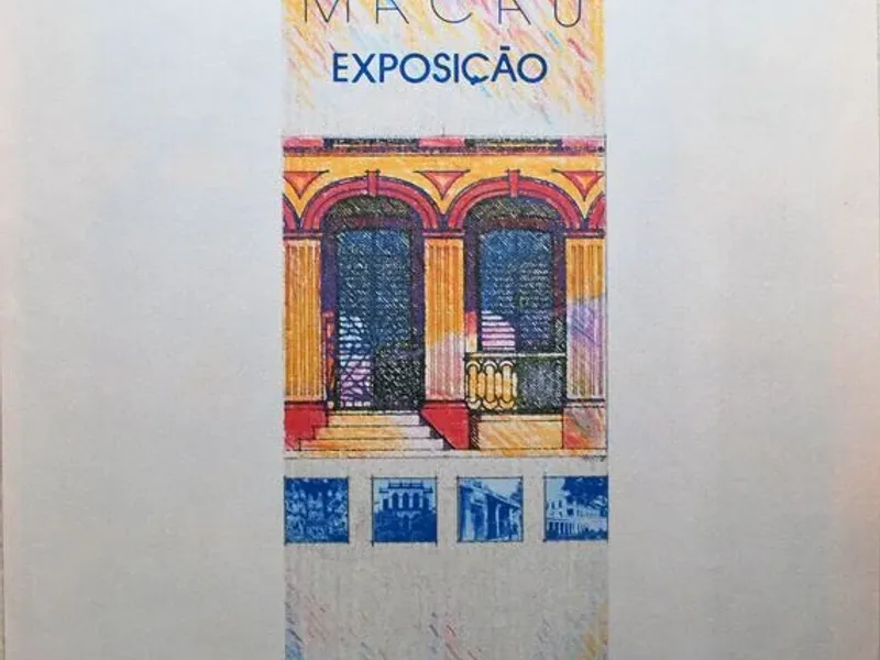 Cartaz Exposição Património Arquitectónico Macau