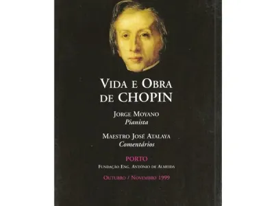 Brochura Vida e Obra de Chopin de 1999 