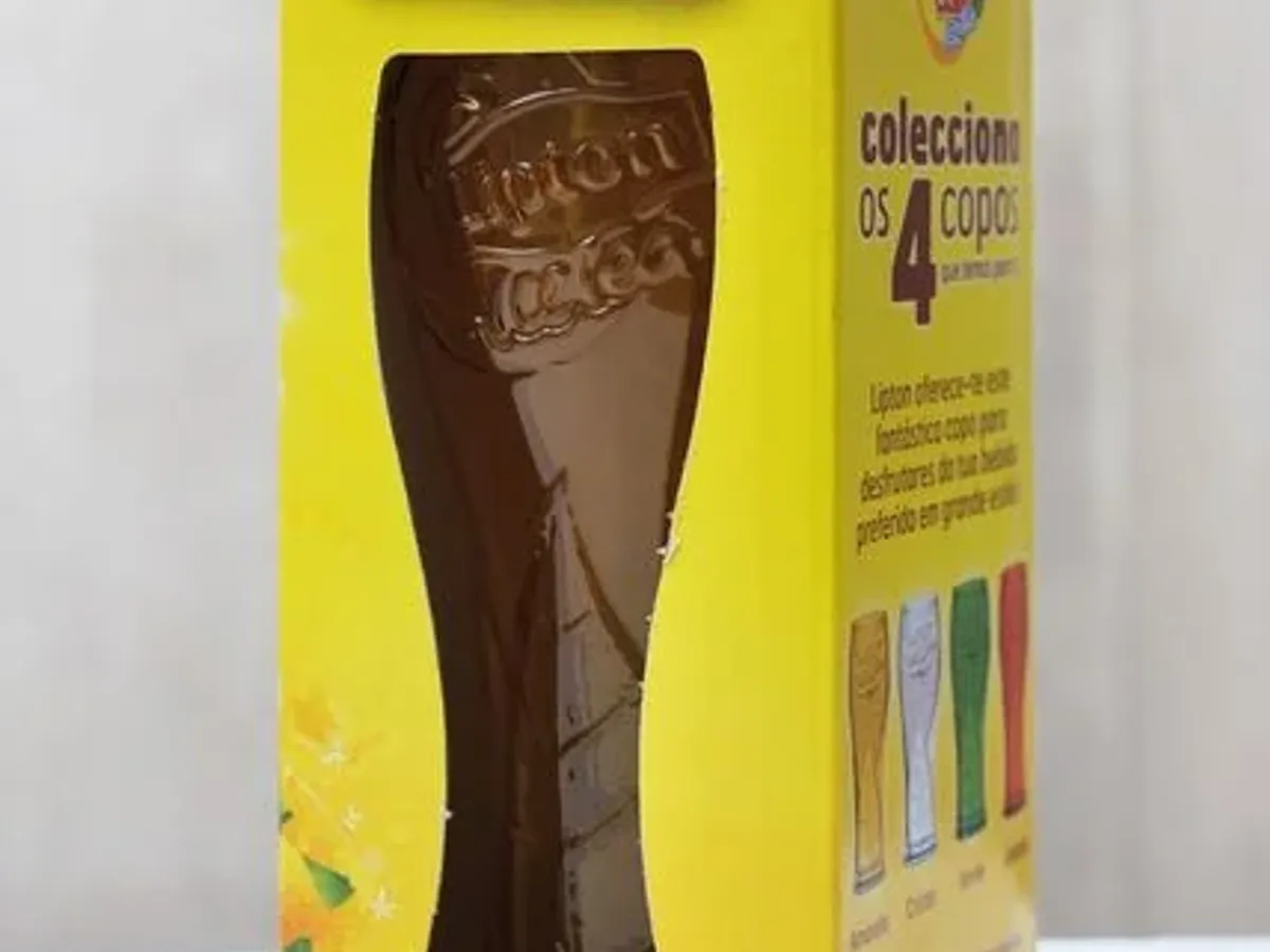Copo Lipton Ice Tea amarelo 