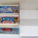 Conjunto de 6 postais do Concurso Oeiras Grafitis 1