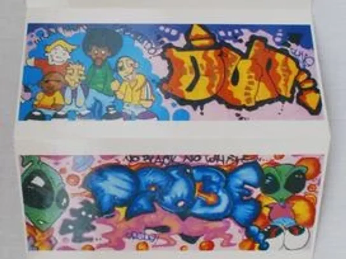 Conjunto de 6 postais do Concurso Oeiras Grafitis