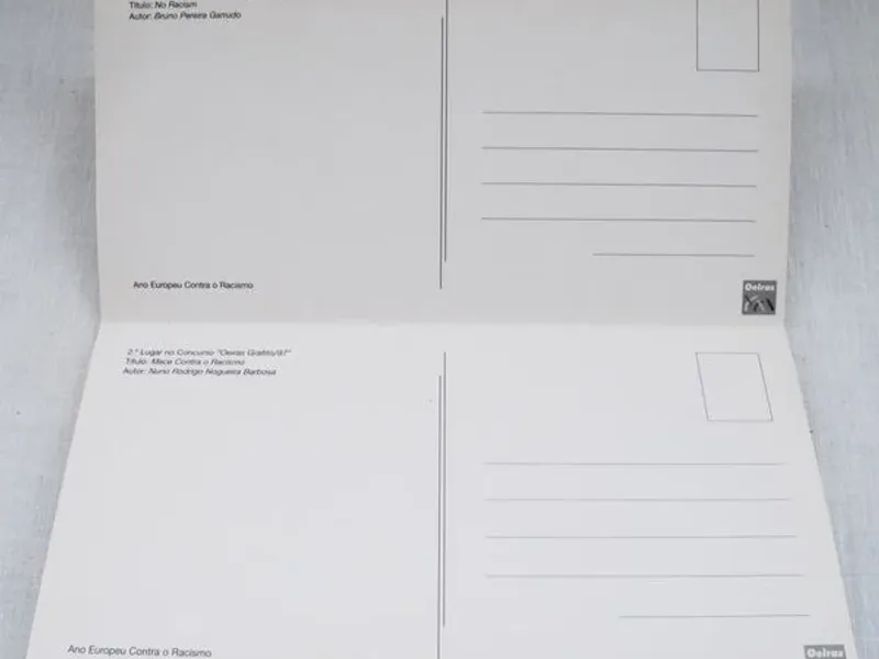 Conjunto de 6 postais do Concurso Oeiras Grafitis