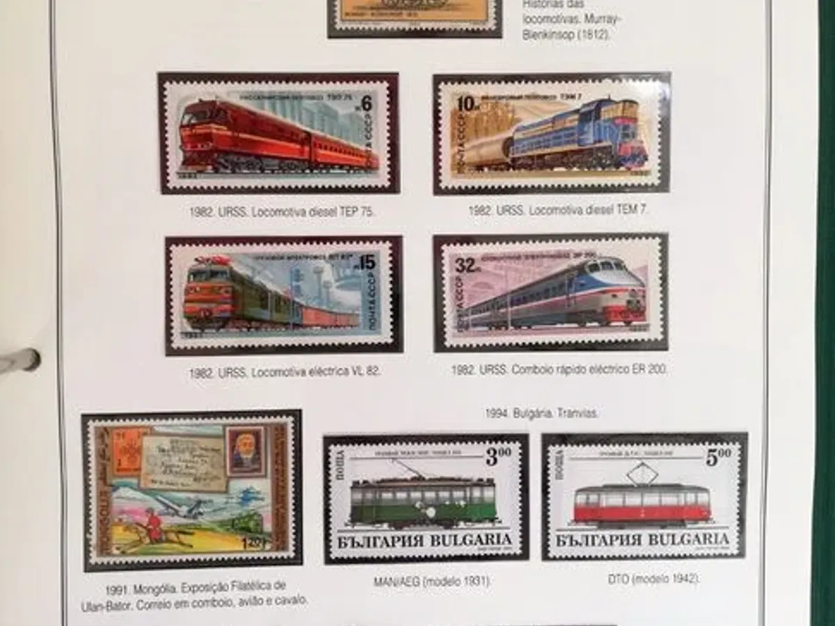 Coleção Selos de todo mundo, Planeta Agostini 1996