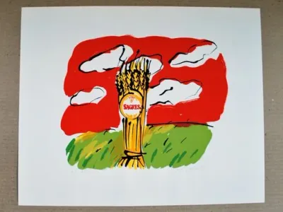 Serigrafia Sagres de 1995 Original 