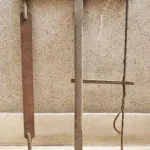 Serrote antigo de carpinteiro ou de 2 pessoas 1