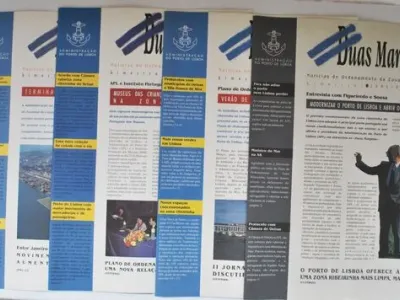 4 ex da publicação Duas Margens – Porto de Lisboa