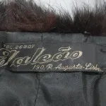 2 golas de pele verdadeira  4