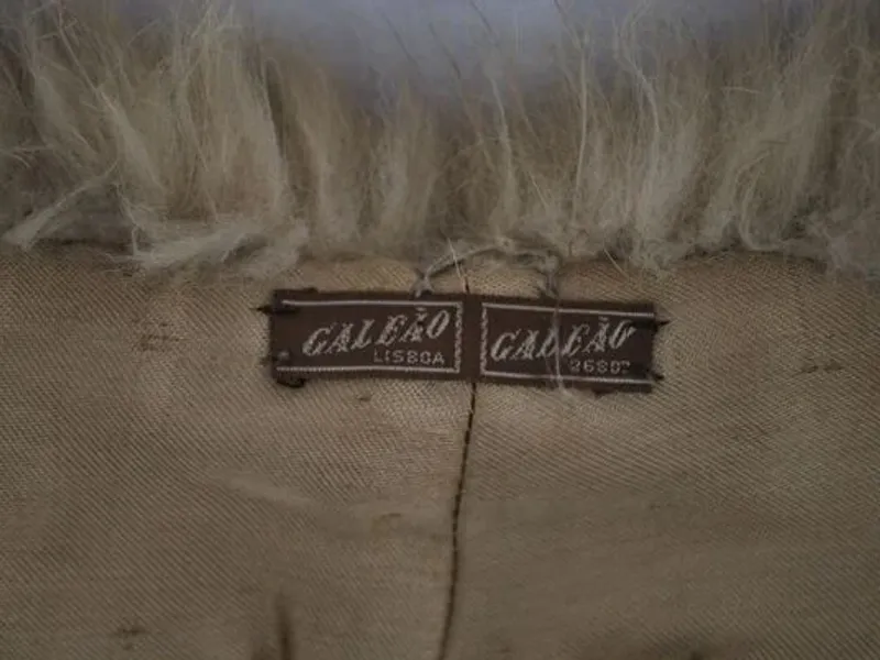 2 golas de pele verdadeira 