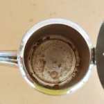 Bule metálico com 14 cms  4