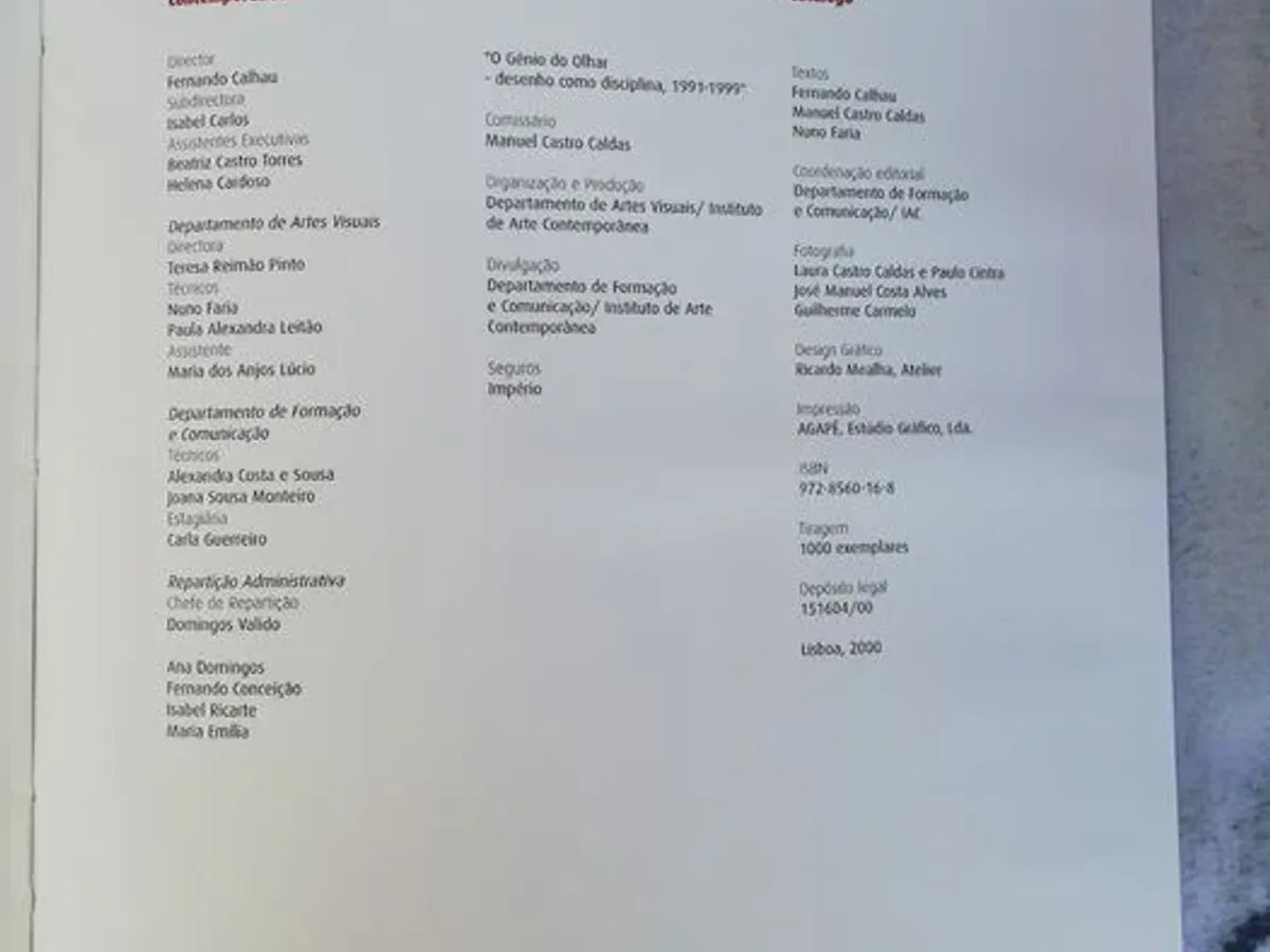 Livro - O Génio do Olhar 