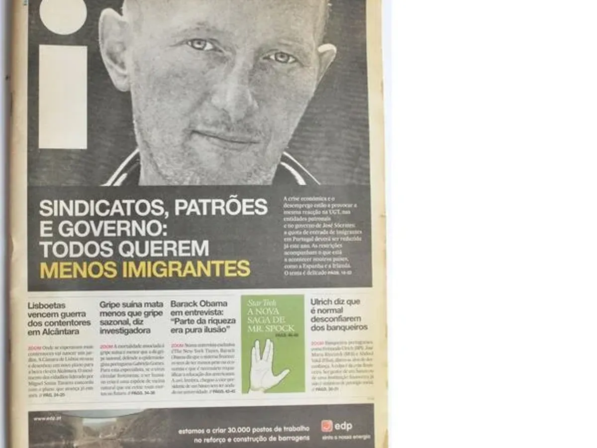 Número 1 do Jornal I de 7 de Maio 2009