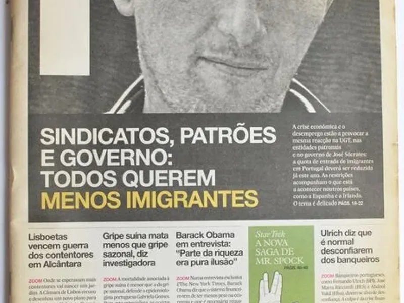 Número 1 do Jornal I de 7 de Maio 2009