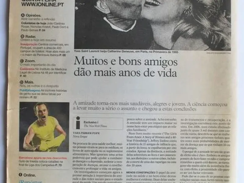 Número 1 do Jornal I de 7 de Maio 2009