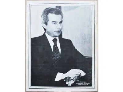 Fotografia de Sá Carneiro jornal A Tarde 1980