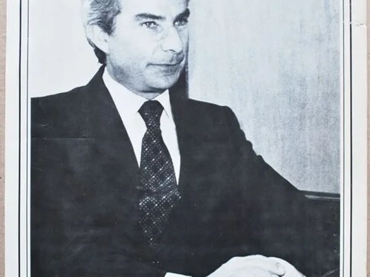 Fotografia de Sá Carneiro jornal A Tarde 1980