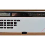 Agenda telefónica com calculadora solar dos anos 8 1