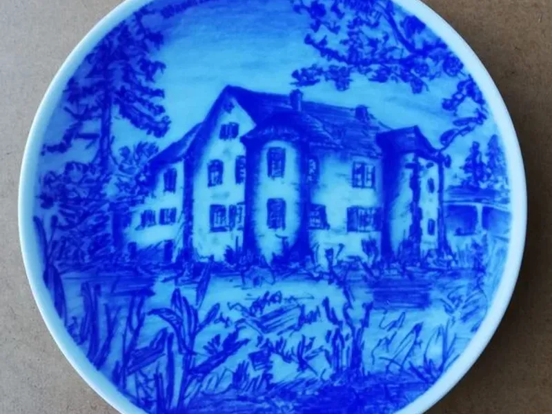 Prato decorativo KIWO 1992 Edição limitada