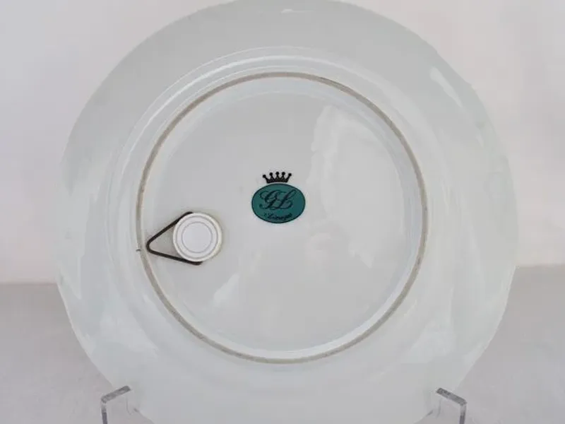 Prato decorativo em porcelana de Limoges 