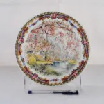 Prato decorativo em porcelana de Limoges  4