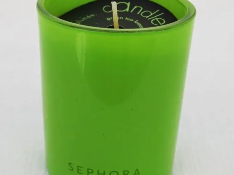 Vela ambientadora Sephora – chá verde limão 