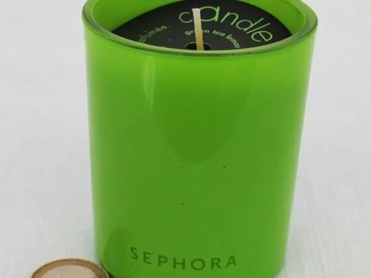 Vela ambientadora Sephora – chá verde limão 