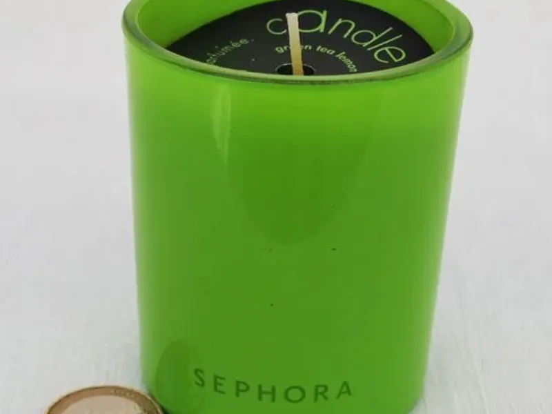 Vela ambientadora Sephora – chá verde limão 